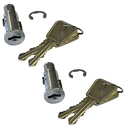 Apex Eurolock Barrel Cylinder - Keyed Alike PAIR