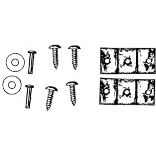 Lock Bar Guides Fixing Kit 