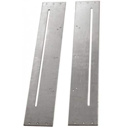Pair of Slotted Fixing Plates