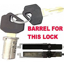 B&D Roller Garage Door Lock Barrel & 2 Keys