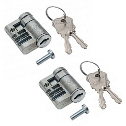 Classic Eurolock Barrel Cylinder - OLD DESIGN - Keyed Alike PAIR