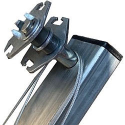 Cardale Double Width Door Slideaway Lift Pivot Link Arms - Multi Spring