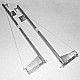 Cardale Double Width Door Slideaway Lift Pivot Link Arms PAIR - Single Spring Cardale Double Width Door Slideaway Lift Pivot Link Arms PAIR - Single Spring