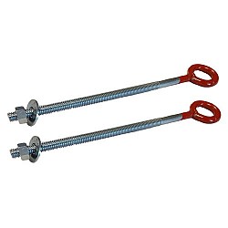 Cardale GENUINE Spring Eye Bolts DOUBLE DOOR 10"