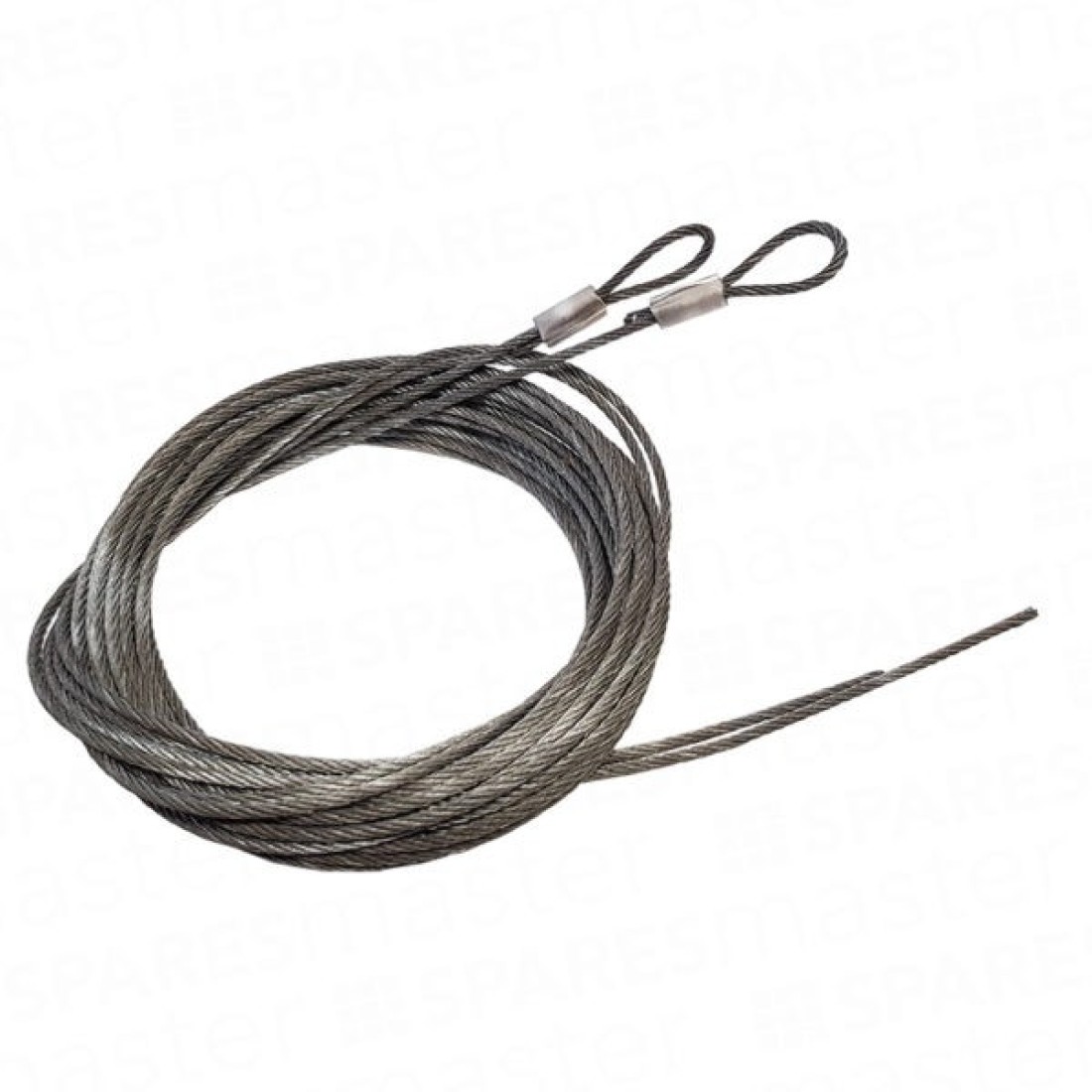 Filuma PAIR Sectional Garage Door Cables (over 13ft wide) 3mm by UK