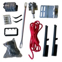 Hormann/Garador Folding Sectional Door Lock Handle Kit Assembly