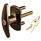 Wessex T-handle Garage Door Lock 75mm Shaft Wessex T-handle Garage Door Lock 75mm Shaft