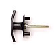 Wessex T-handle Garage Door Lock 75mm Shaft Wessex T-handle Garage Door Lock 75mm Shaft
