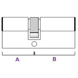 Euro Cylinder ANTI DRILL Door Lock Double Barrel Euro Cylinder ANTI DRILL Door Lock Double Barrel