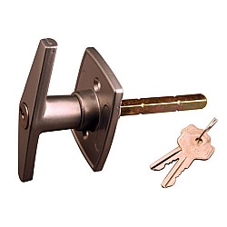Haskins / Apex / Starfleet / Golmet T-handle Garage Door Lock