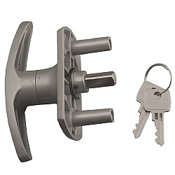 Henderson T-Handle Lock 35mm Spigots Short Shaft