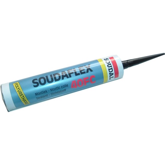 SOUDAFLEX 40FC Black Adhesive HEAVY DUTY SEALANT 310ml