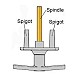 Henderson T-Handle Lock 18mm Spigots Long Shaft Henderson T-Handle Lock 18mm Spigots Long Shaft