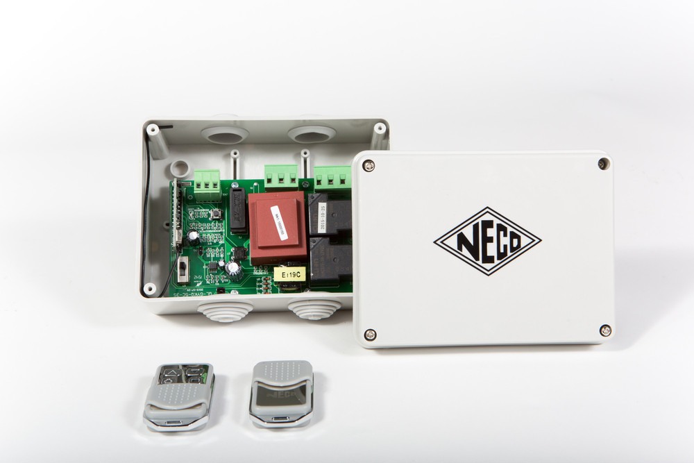 Neco Eco Remote Control System Roller Shutters 2 Remotes MK1 Upgrade 