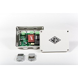 NECO MK1 Roller Shutter Remote Control System & 2 Handsets - Waterproof Box