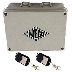 NECO Eco Roller Shutter Remote Control 230V & 2 Handsets - Waterproof Box