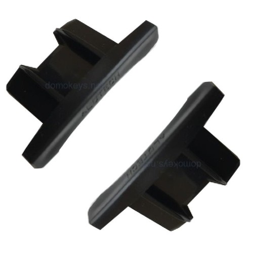 PAIR Roller Garage Door Push Fit END LOCKS for 55mm slat (lath)