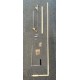 Roller Shutter Door Low Level Emergency Override External Release Kit - 45 or 90 degree option