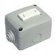 Roller Shutter Tubular Motor Rocker Switch - Push Button Up / Down