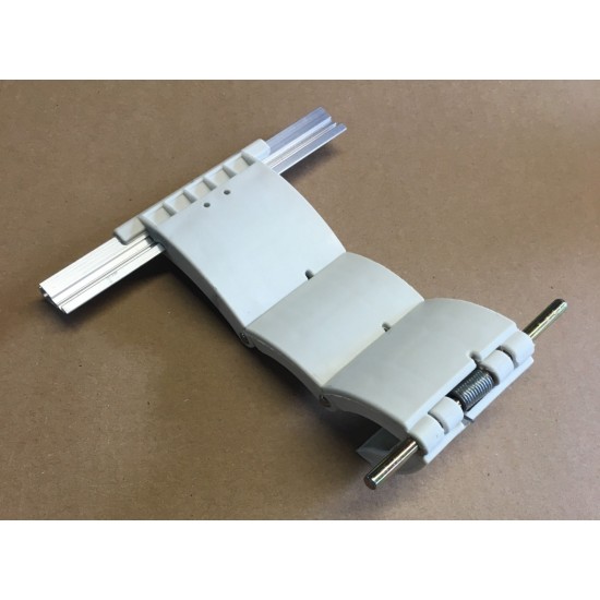 55mm Lath Roller Door Locking Strap 3 segment - White