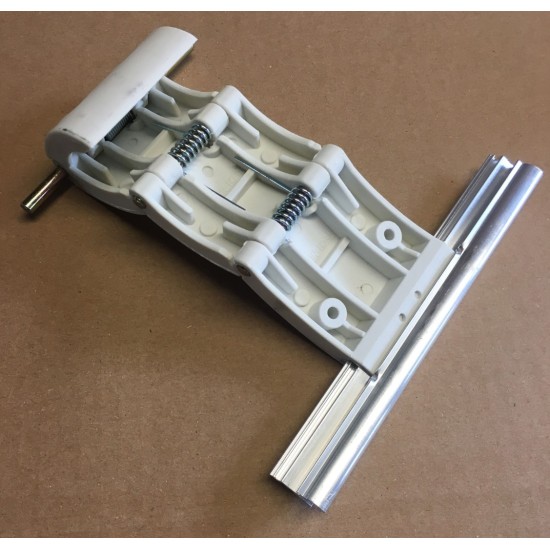 55mm Lath Roller Door Locking Strap 3 segment - White