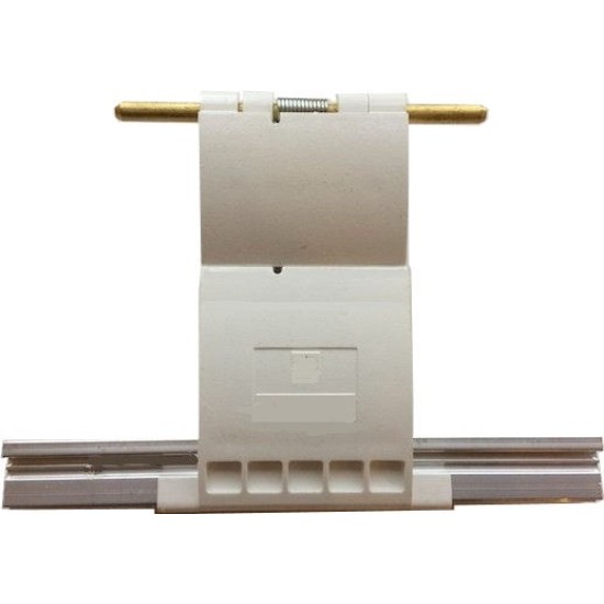 77mm Lath Roller Door Locking Strap 2 segment - White
