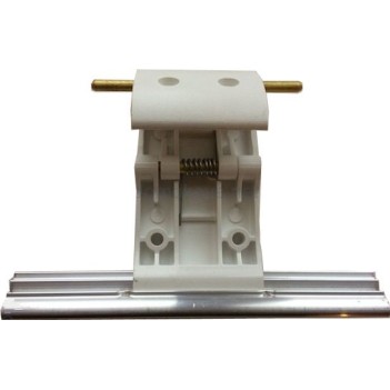 77mm Lath Roller Door Locking Strap 2 segment - White