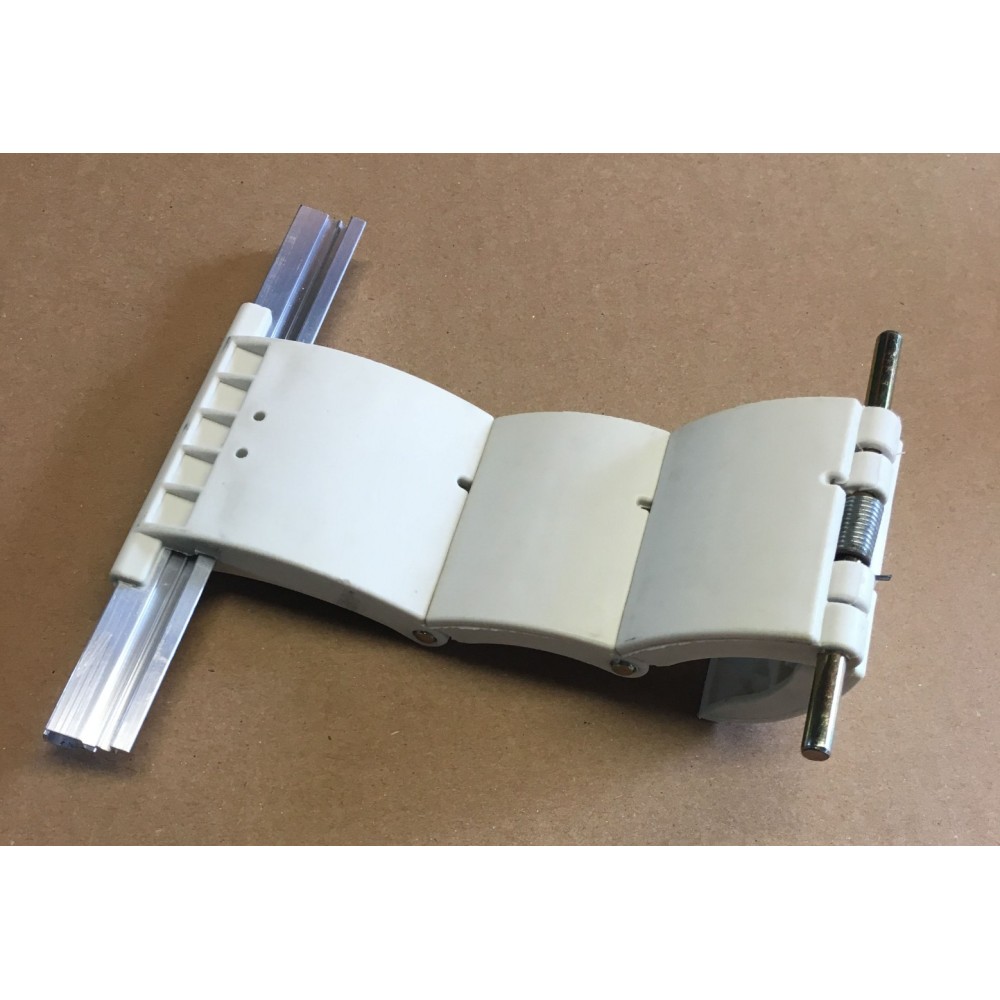 77mm Lath Roller Door Locking Strap 3 segment - White 77mm Lath Roller Door Locking Strap 3 segment - White