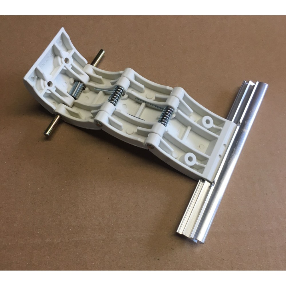 77mm Lath Roller Door Locking Strap 3 segment - White 77mm Lath Roller Door Locking Strap 3 segment - White