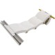 77mm Lath Roller Door Locking Strap 4 Segment - White