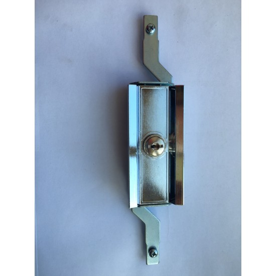 Steel Line Inline Roller Shutter Lock - Chrome