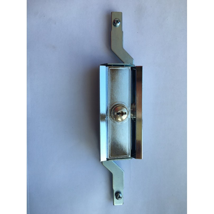 Steel Line Inline Roller Shutter Lock - Chrome Steel Line Inline Roller Shutter Lock - Chrome