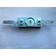 Steel Line Inline Roller Shutter Lock - Chrome