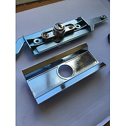 Steel Line Inline Roller Shutter Lock - Chrome