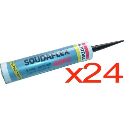 24 x SOUDAFLEX 40FC Adhesive HEAVY DUTY SEALANT 310ml Tubes - Black