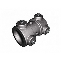 Sectional Garage Door Aluminum Coupler Residential - 1" Shaft