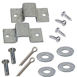 Garage Door Lock Bar Kit - (Bars, Guides)