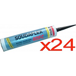 24 x SOUDAFLEX 40FC Adhesive HEAVY DUTY SEALANT 310ml Tubes - Black