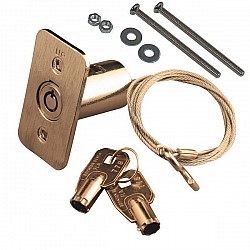 Emergency Round Key External Release Device with 3ft Cable
