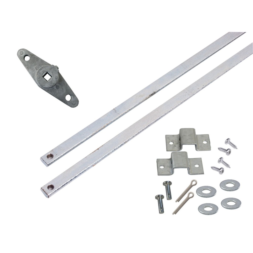 Garage Door Lock Bar Kit - (Bars, Guides, Cam) Garage Door Lock Bar Kit - (Bars, Guides, Cam)