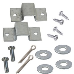 Garage Door Lock Bar Kit - (Bars, Guides, Cam)
