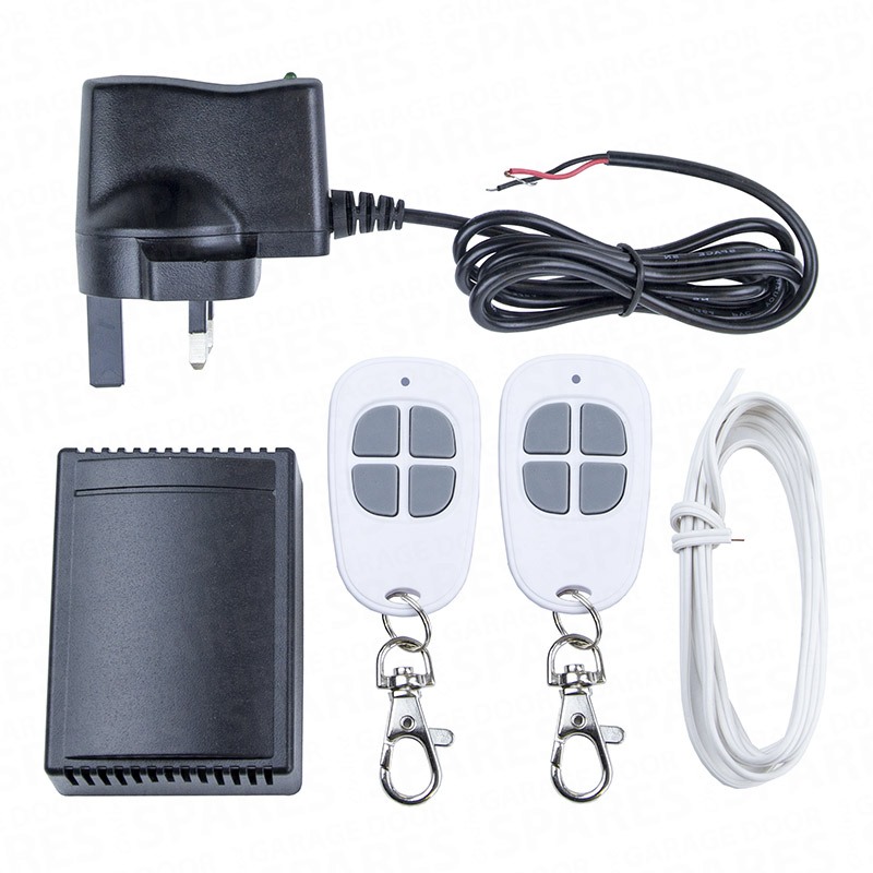 Universal Garage Door Remote Control Receiver Kit - Handset Universal Garage Door Remote Control Receiver Kit - Handset