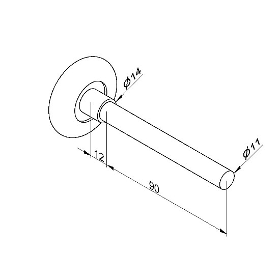 Wayne Dalton Roller Spindle Wheel Assembly Wayne Dalton Roller Spindle Wheel Assembly