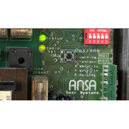 Ansa Deco Door Systems Remote Control Handset TX2 - HENDERSON Frequency