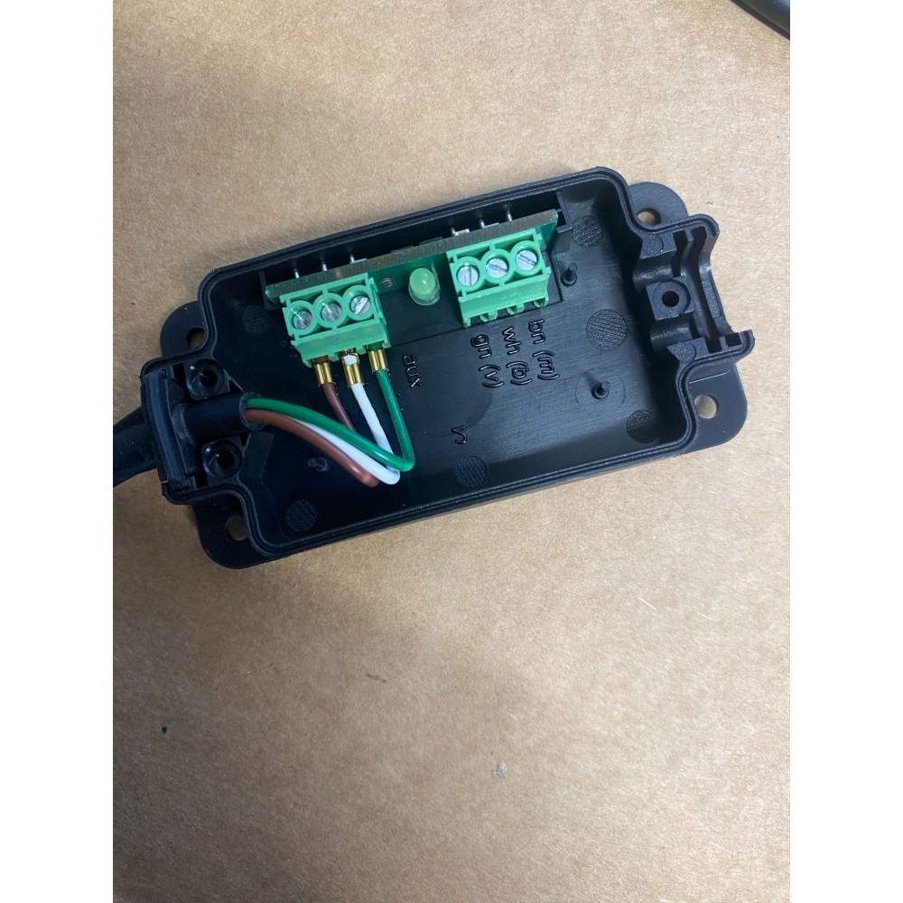 Teleco Ellard Safety Edge Spiral Curly Cable & Junction Box Teleco Ellard Safety Edge Spiral Curly Cable & Junction Box