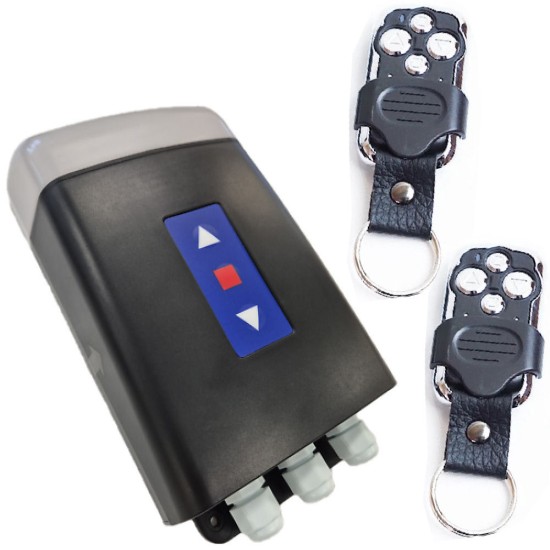 Eurodrive EUROKIT X Remote control unit c/w 2 x Fobs for Roller Shutter Electric Doors