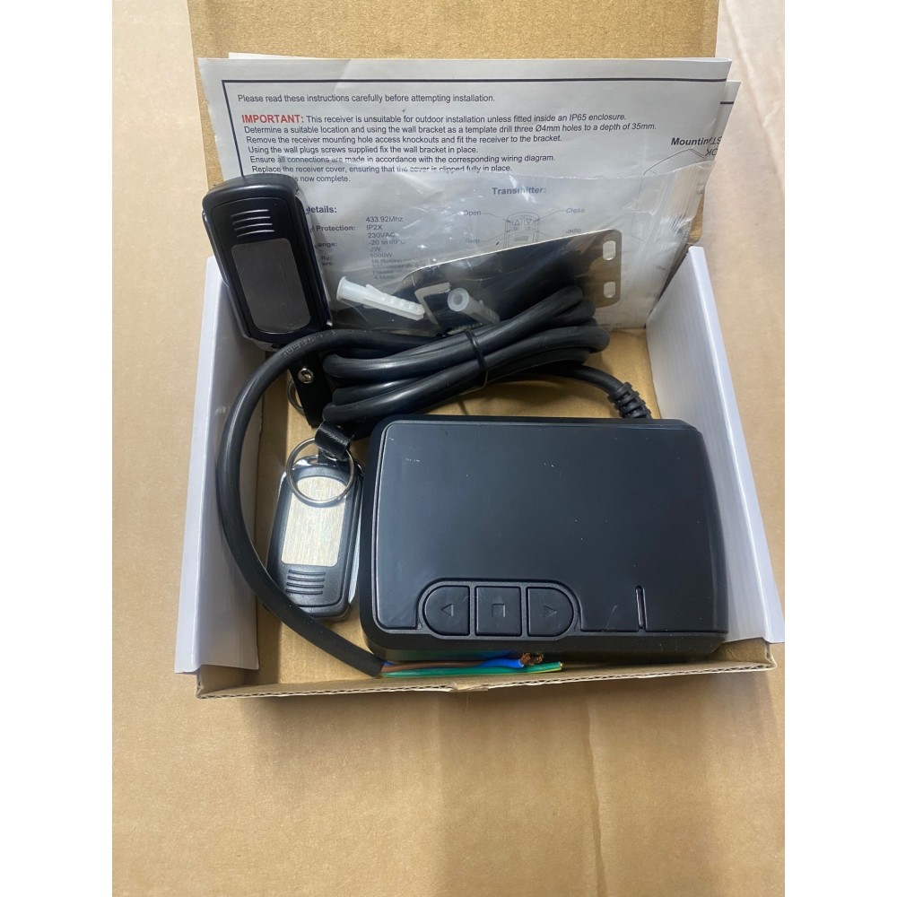 Link Controls Euro Receiver V2 Remote Control Unit & 2 Handsets Link Controls Euro Receiver V2 Remote Control Unit & 2 Handsets