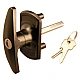Bonsack T-Handle Lock 18mm Spigots - Black - MADE IN THE UK