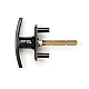 Henderson T-Handle Lock 35mm Spigots - Black