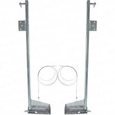 Cardale Double Width Door Slideaway Lift Pivot Link Arms PAIR - Single Spring
